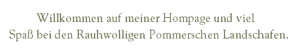 Herzlich Willkommen auf der Seite für alle Freunde und Liebhaber der Rauhwolligen Pommerschen Landschafe.Vieleicht gehören auch Sie bald dazu...